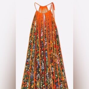 Vibrant show stopper summer dress